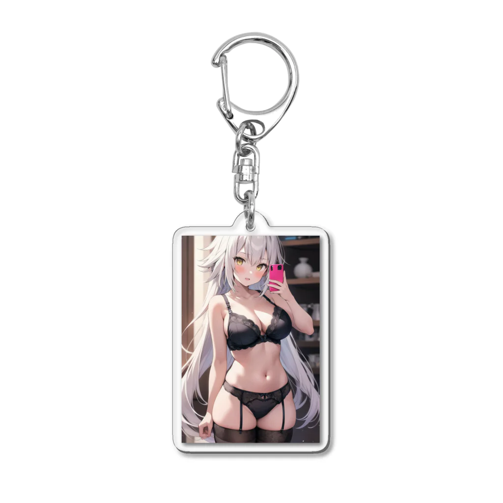 sion1010のランジェリー自撮グッズ♪ Acrylic Key Chain