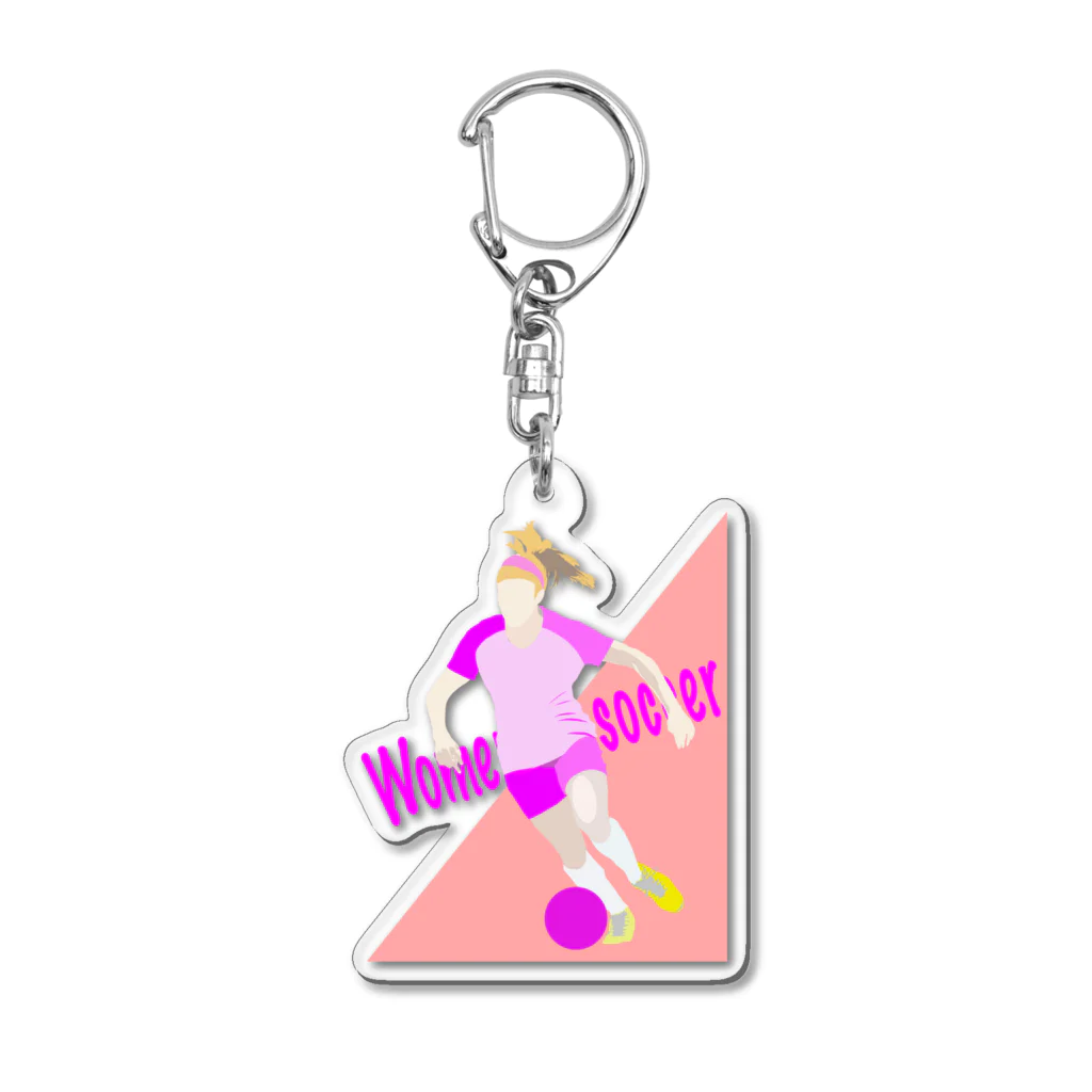 JAPAすぷのwomen’s soccer スターフォワード Acrylic Key Chain