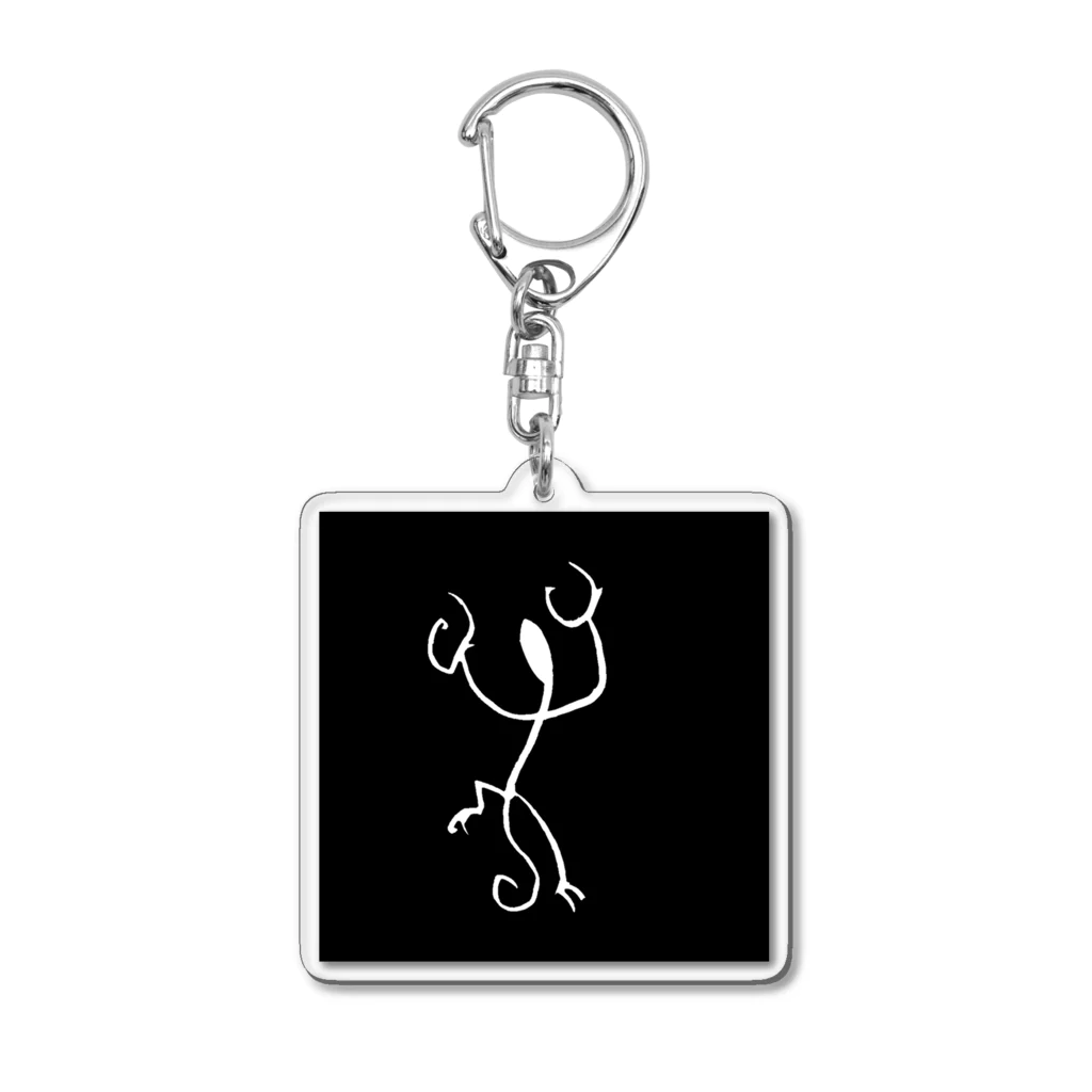 Bonbaのスネークマン（snake man）黒ver Acrylic Key Chain