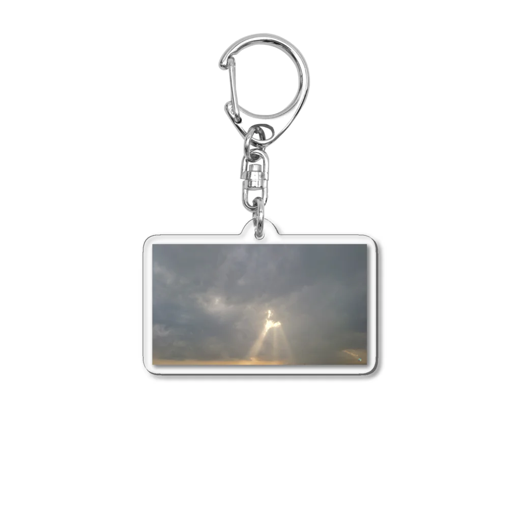 Try Anythingの天使の梯子シリーズ Acrylic Key Chain