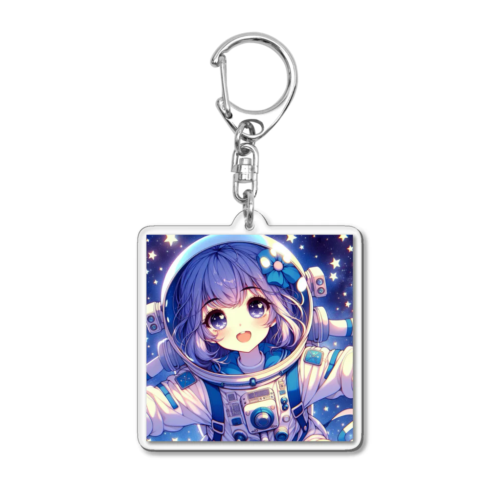 ぷの宇宙ちゃん Acrylic Key Chain