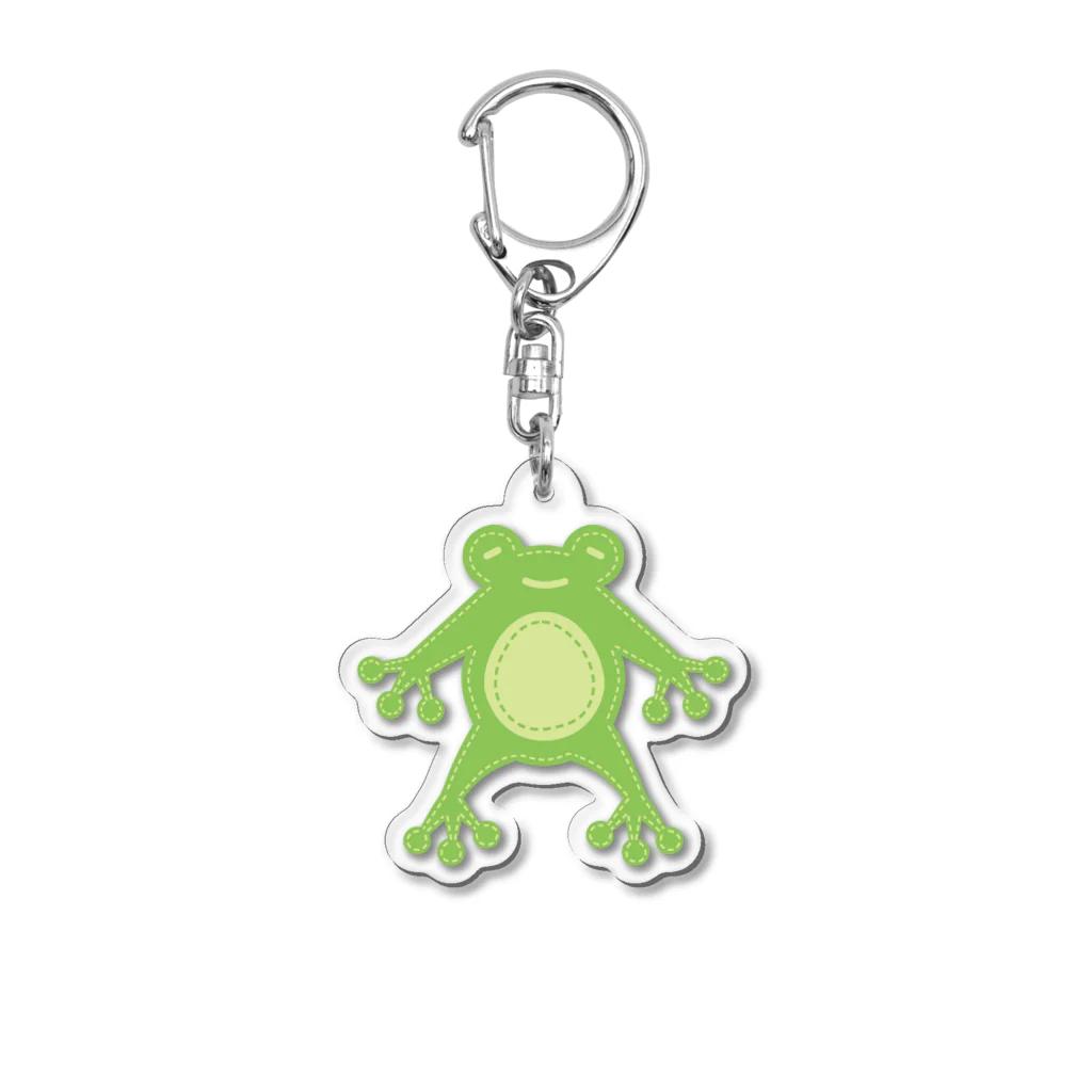 Wonder Bird Forestのかえるのアルフォンス Acrylic Key Chain