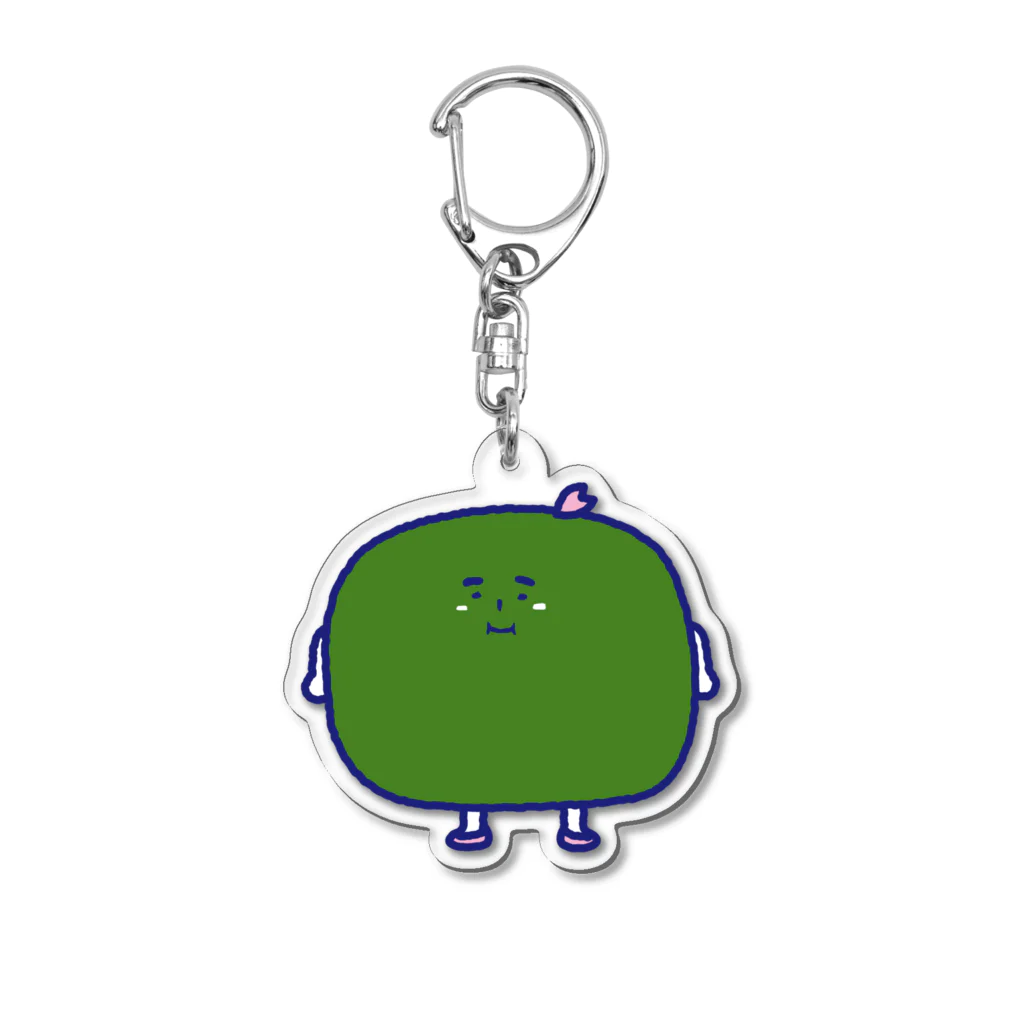 おいしてぃ通信の草餅さん Acrylic Key Chain