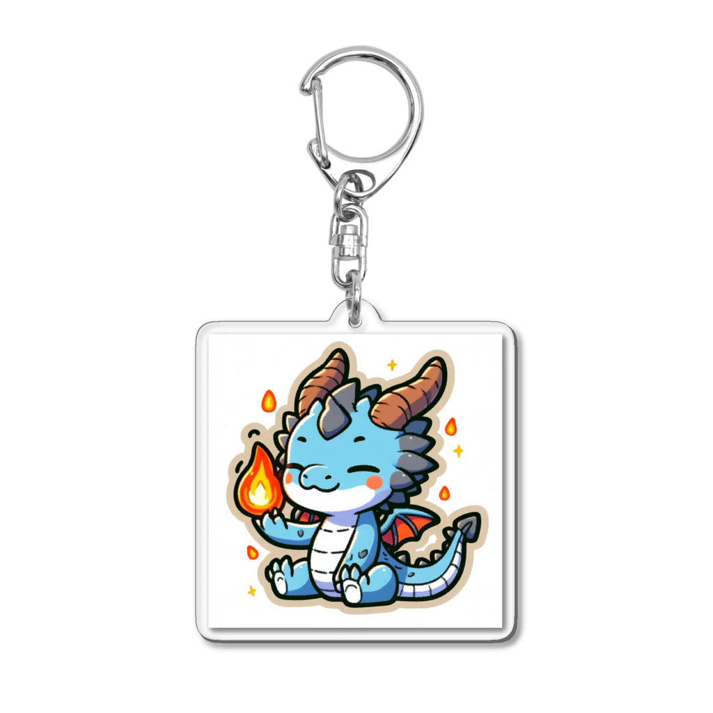 scarlet358のドラゴンくん Acrylic Key Chain