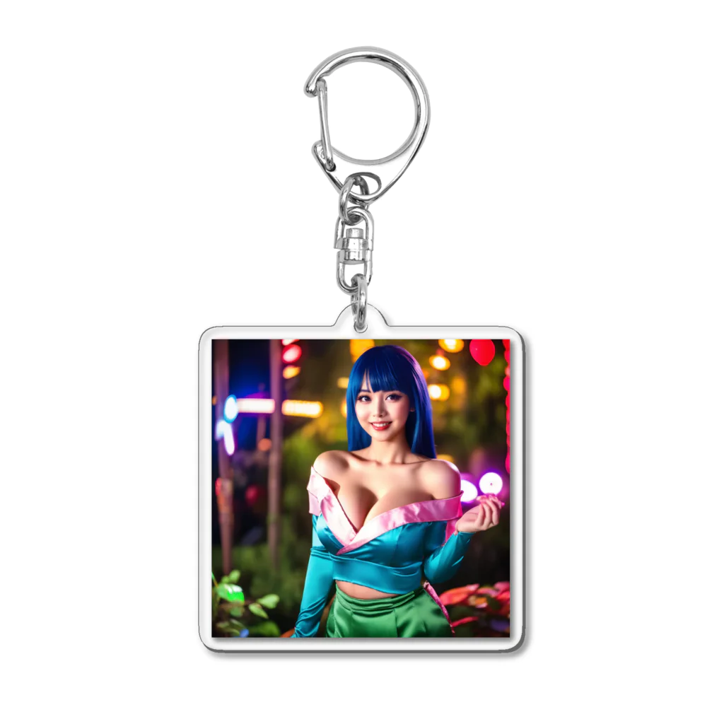 STILZKINのSexyOrientalGirl-F Acrylic Key Chain