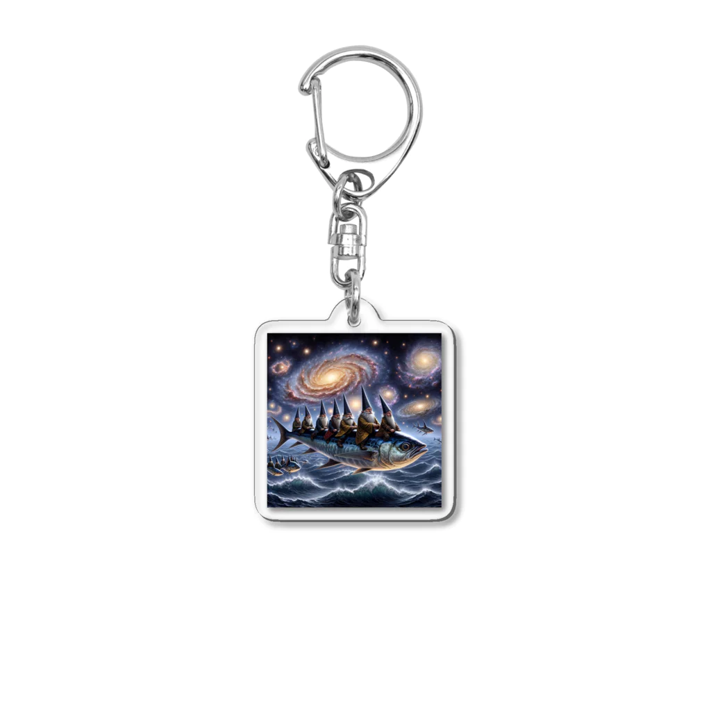 daikoku3の空かける小人たち Acrylic Key Chain