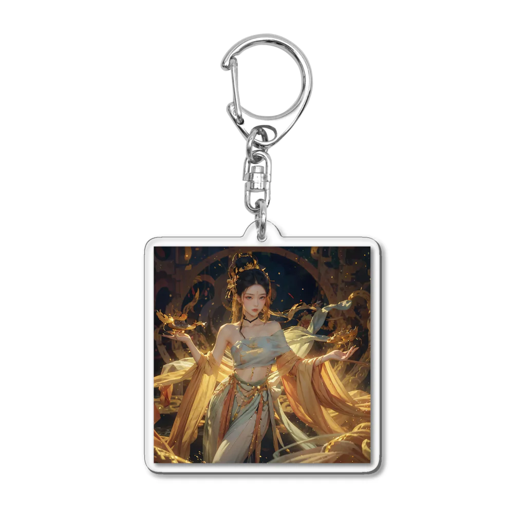 STILZKINのBeautifulOrientalGirl-A Acrylic Key Chain