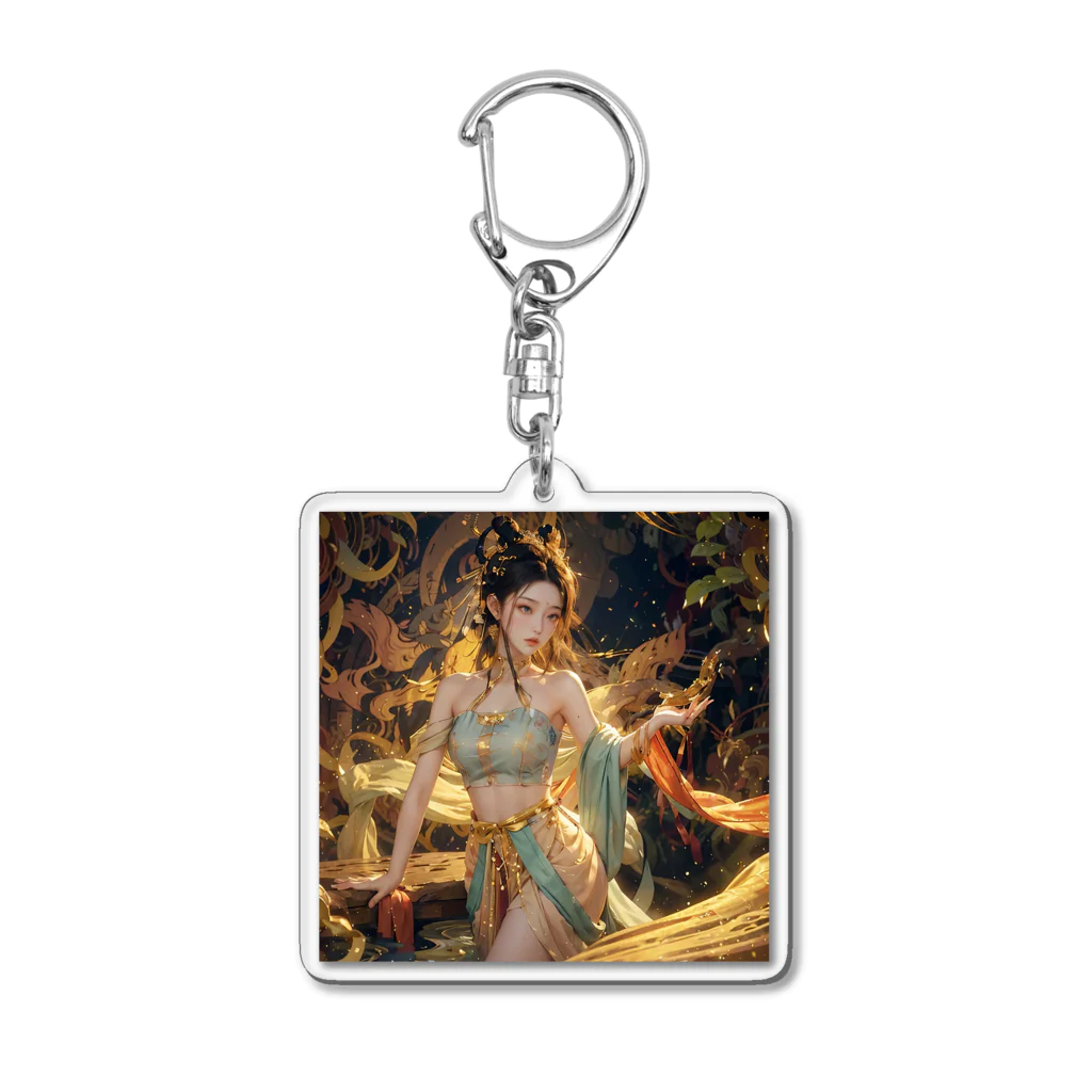 STILZKINのBeautifulOrientalGirl-B Acrylic Key Chain