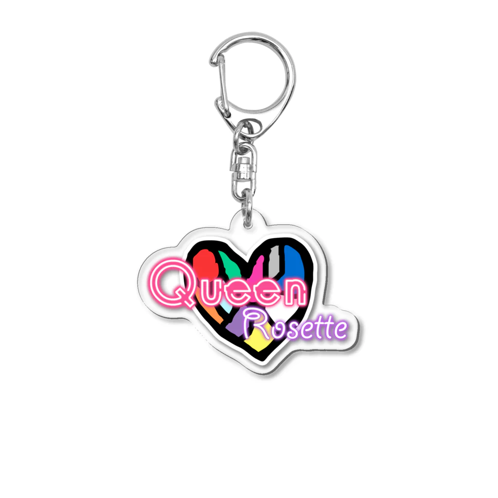 QueenRosetteのクイロゼハート　 Acrylic Key Chain