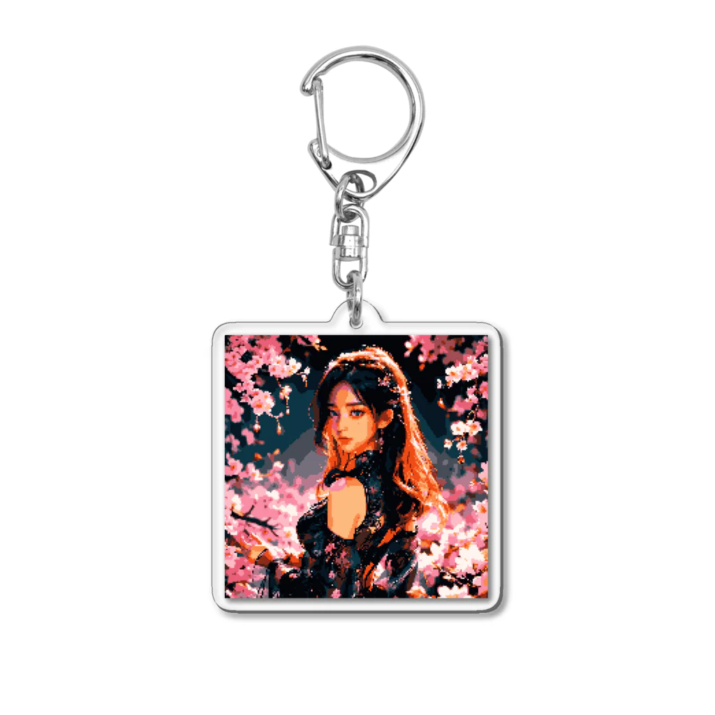 STILZKINのFantasyPixelGirl-A Acrylic Key Chain