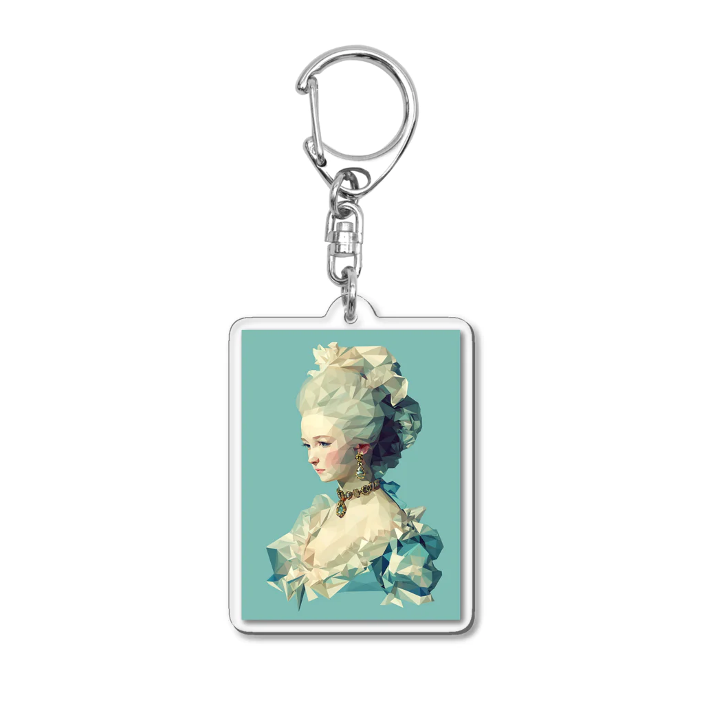 AQUAMETAVERSEの高貴な王妃　#1  Tomoe bb 2712 Acrylic Key Chain