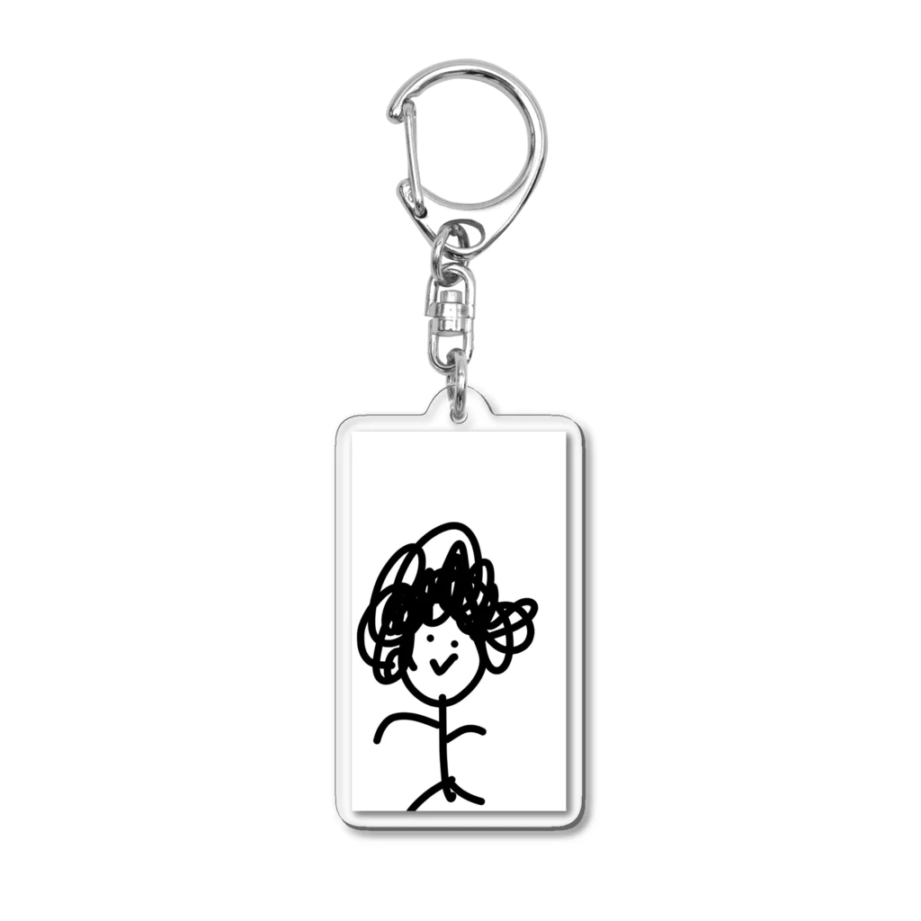 かいちゃんの天パくん Acrylic Key Chain