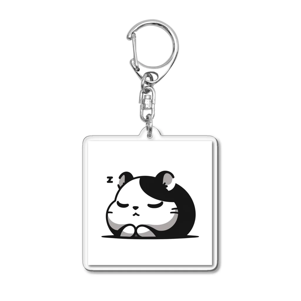 Seiji-Mのふわふわで可愛いハムスター Acrylic Key Chain