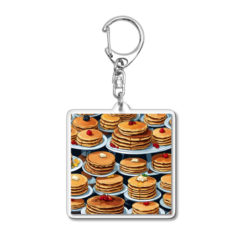 othazukeのホットケーキ Acrylic Key Chain