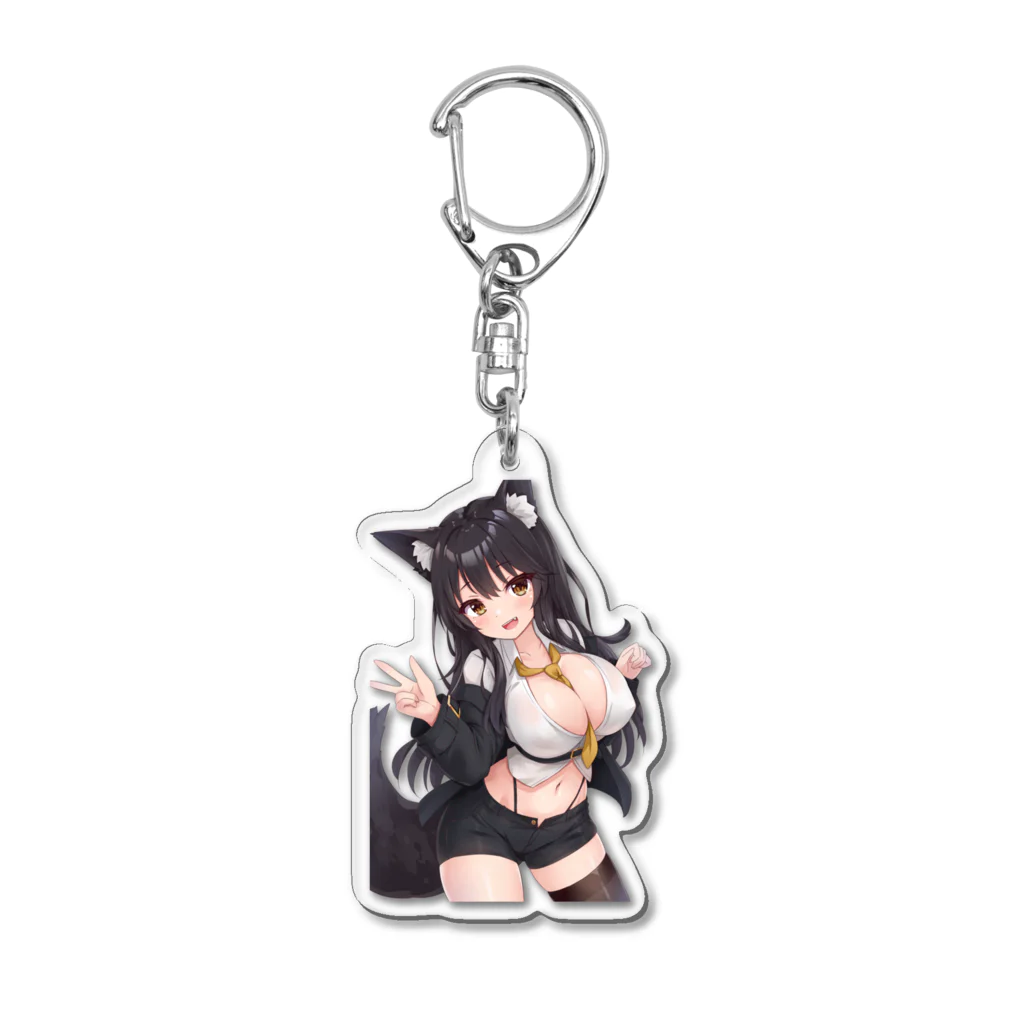 大上姉妹とお買い物のチャンネル1000人記念グッズ Acrylic Key Chain