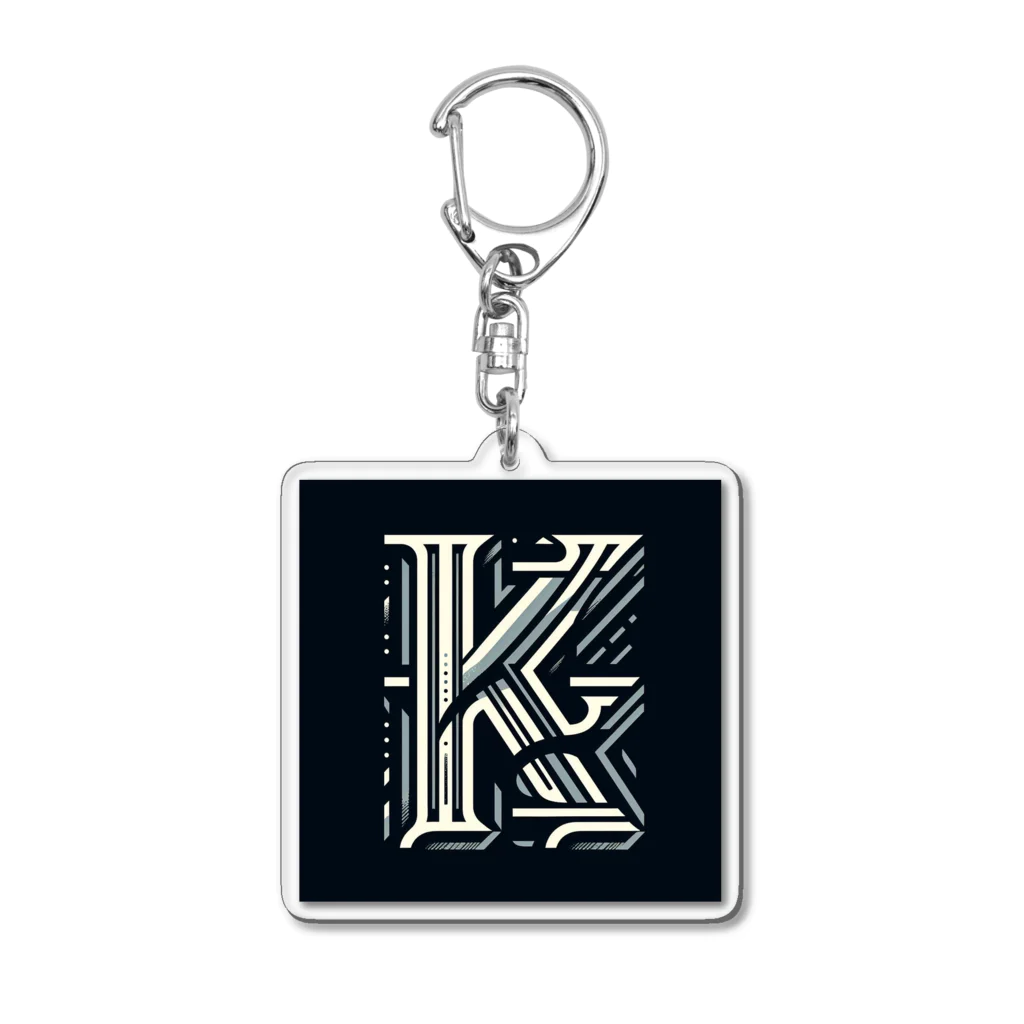 t8n5kのしんぷるけい Acrylic Key Chain