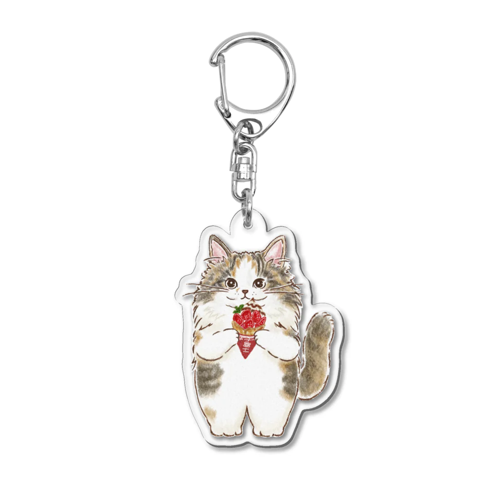 coeur.yu（クードットユー）うちの子さん企画グッズSHOPのひまりちゃん② Acrylic Key Chain