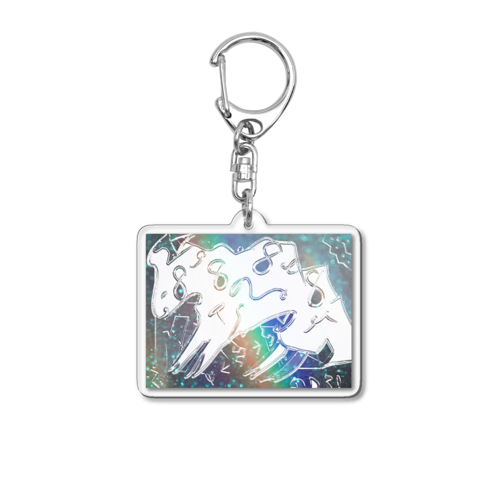 エネハピる〜🫧✨の自然✨🗻🌿‬ エネルギー♪ Acrylic Key Chain