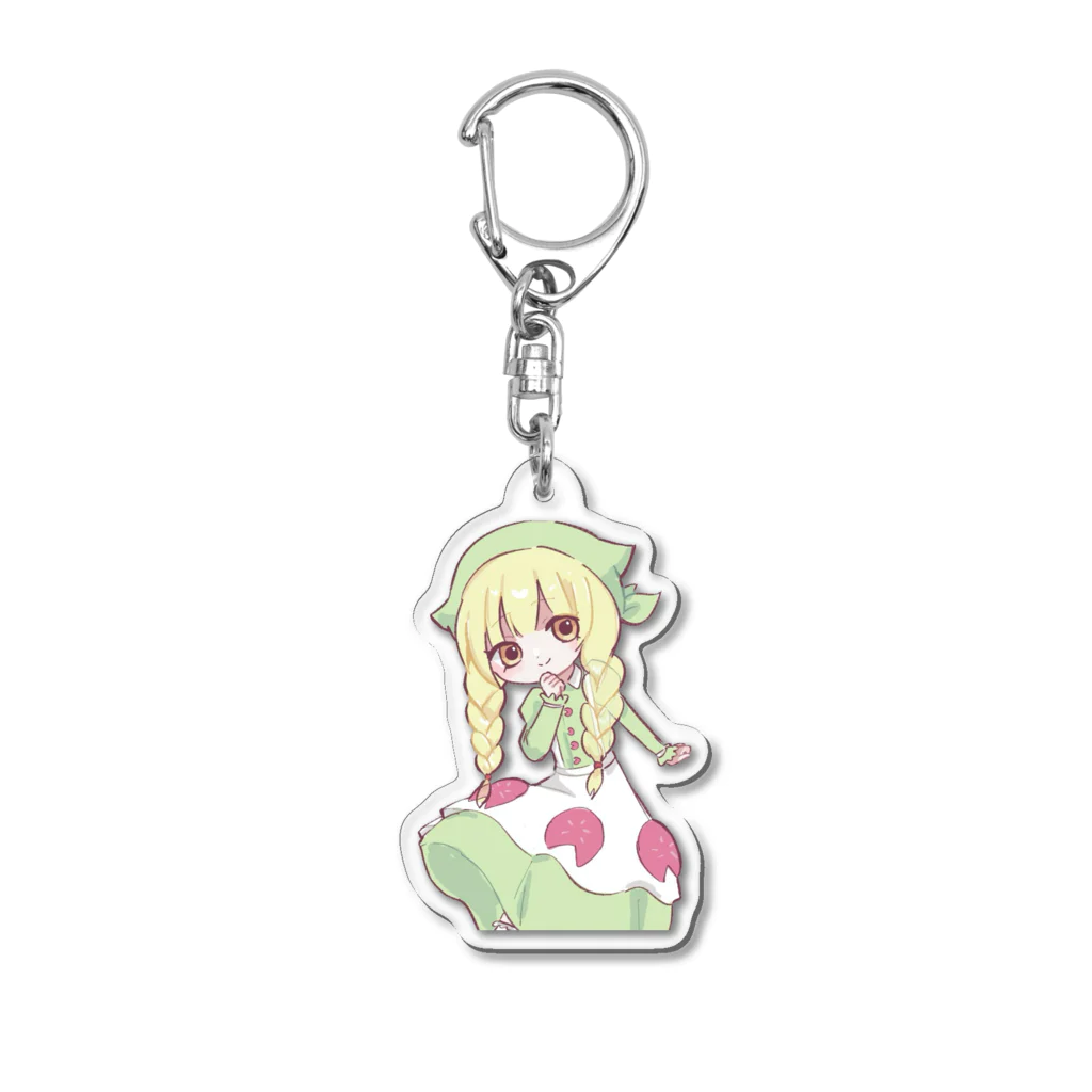 🐸のEちゃん Acrylic Key Chain