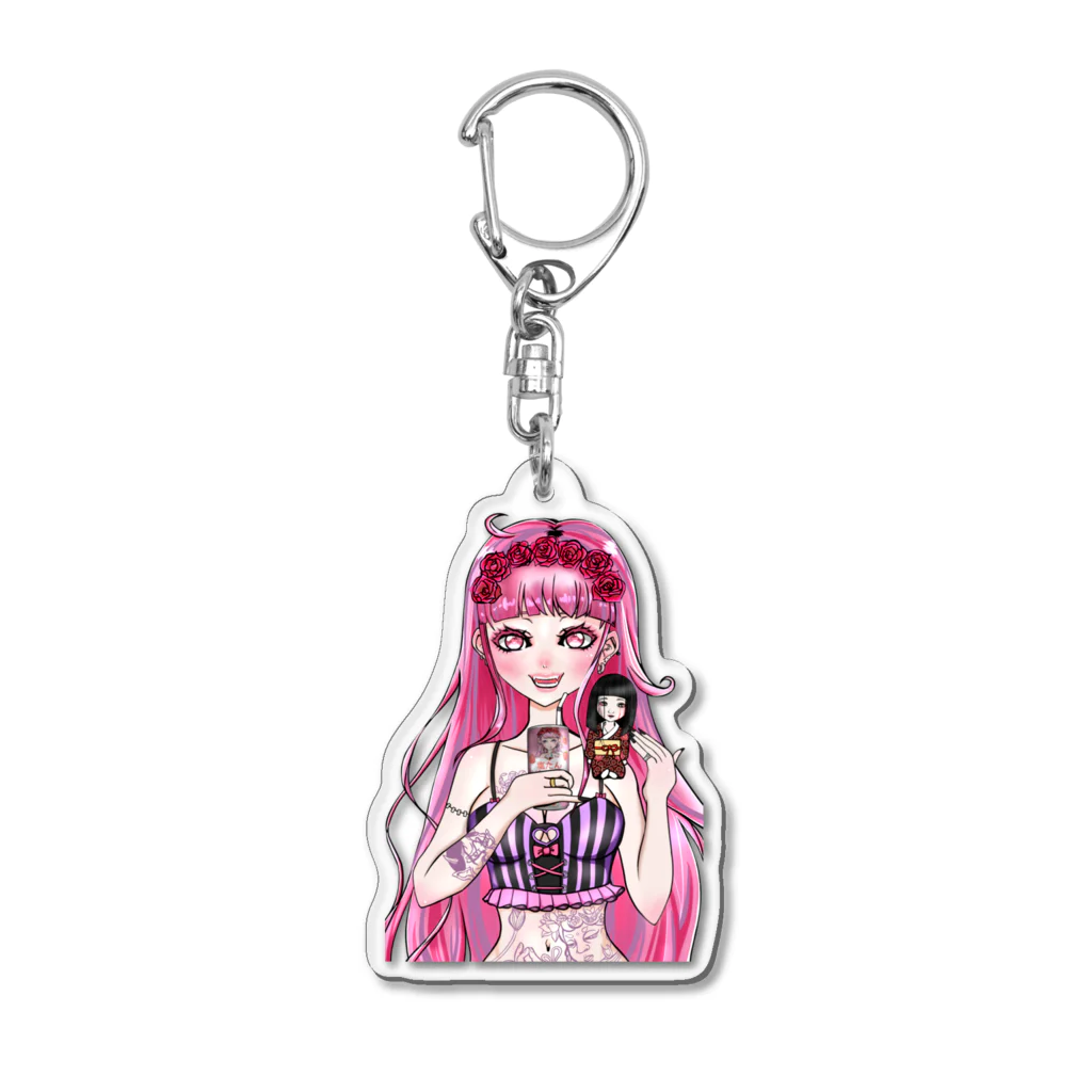 しおたんSHOPの新♡塩たんステッカー Acrylic Key Chain