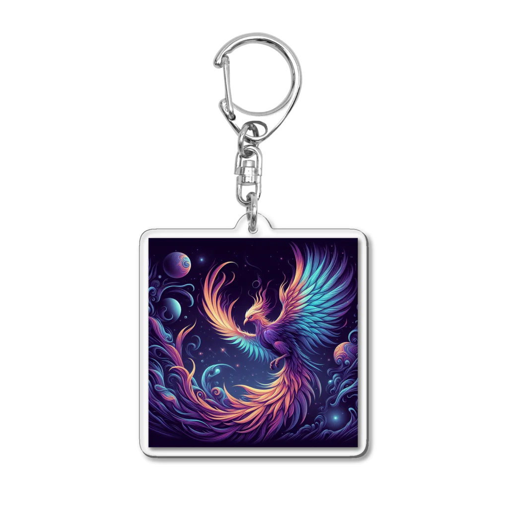 チロライショップの鳳凰 Acrylic Key Chain