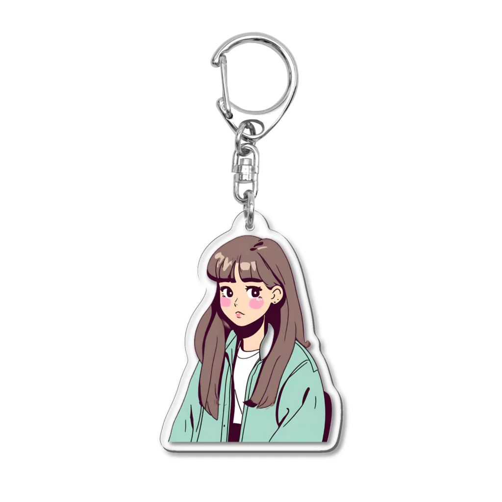 東京Vivid Girlsのノーマルちゃん Acrylic Key Chain