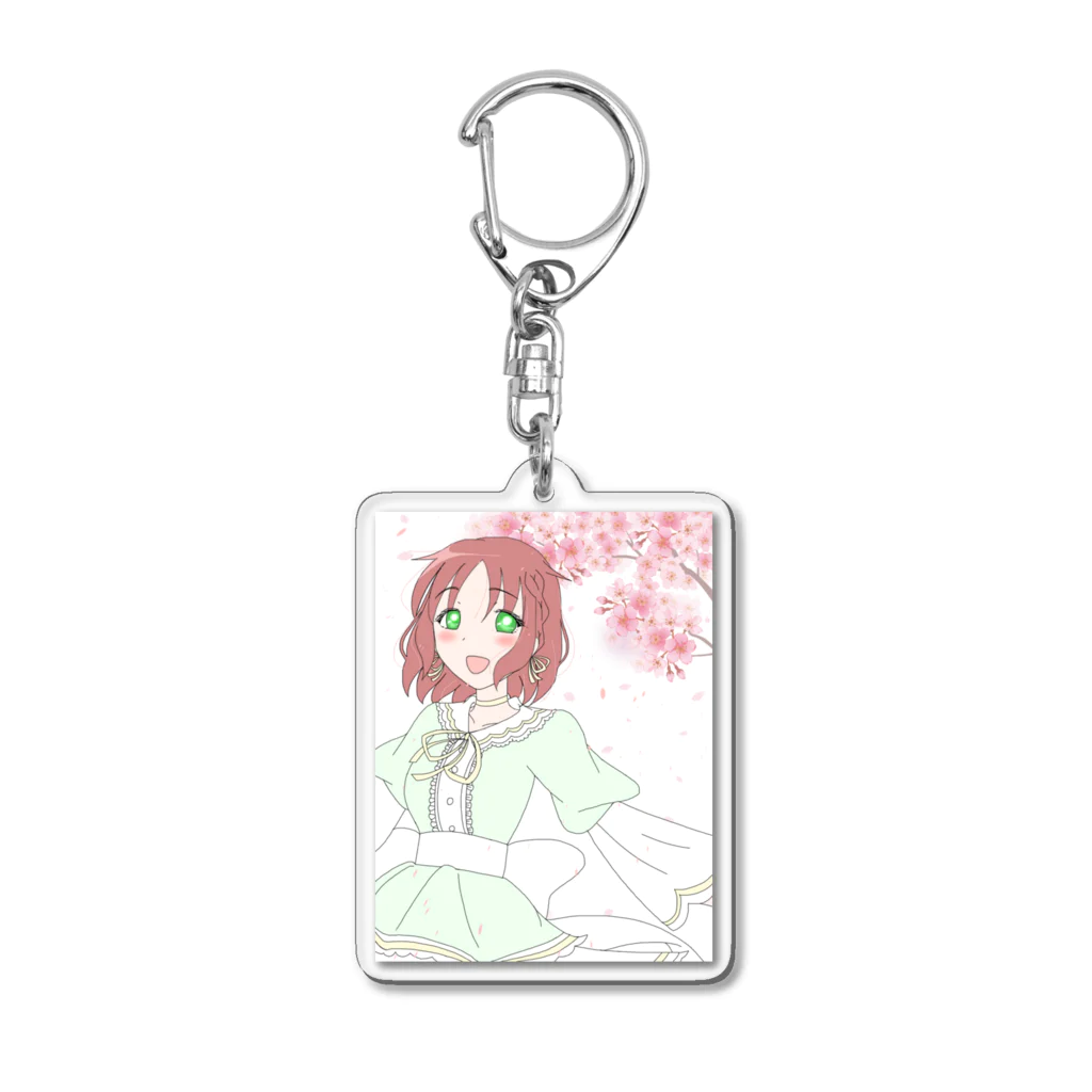 kana.aruの宮内花乃ドレスver.キーホルダー Acrylic Key Chain