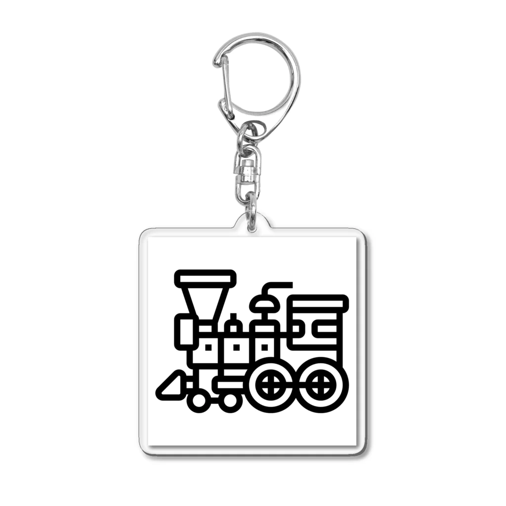 kouyou0625の機関車グッズ Acrylic Key Chain