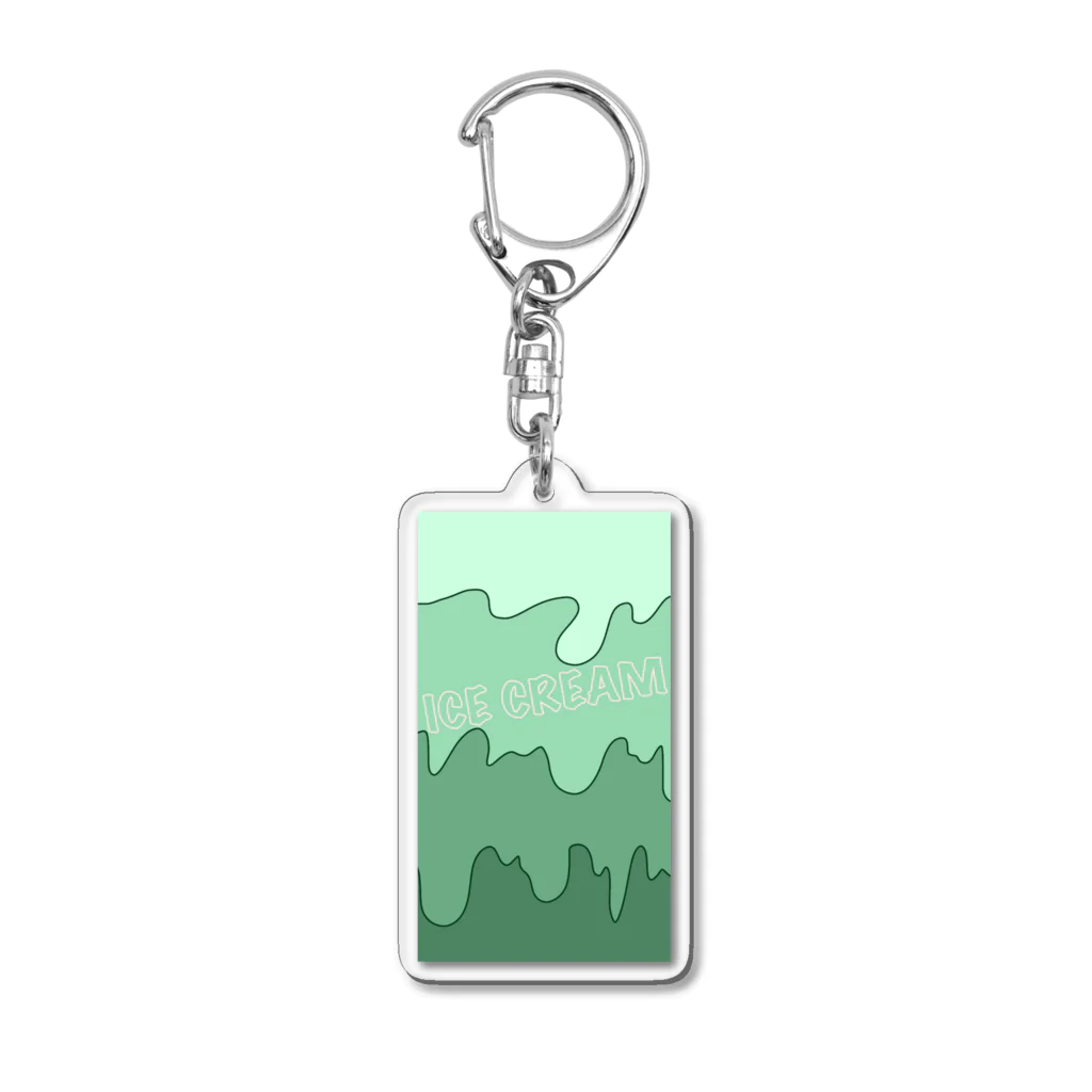 no tenkiのずんだから抹茶へ、愛を込めて。 Acrylic Key Chain