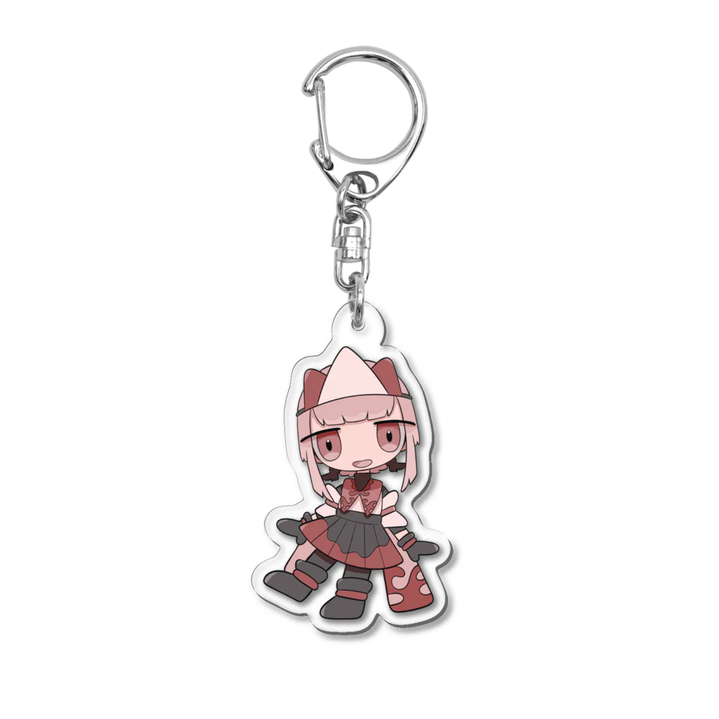 〇４７１と勿来幽霊のお店の勿来霊 Acrylic Key Chain
