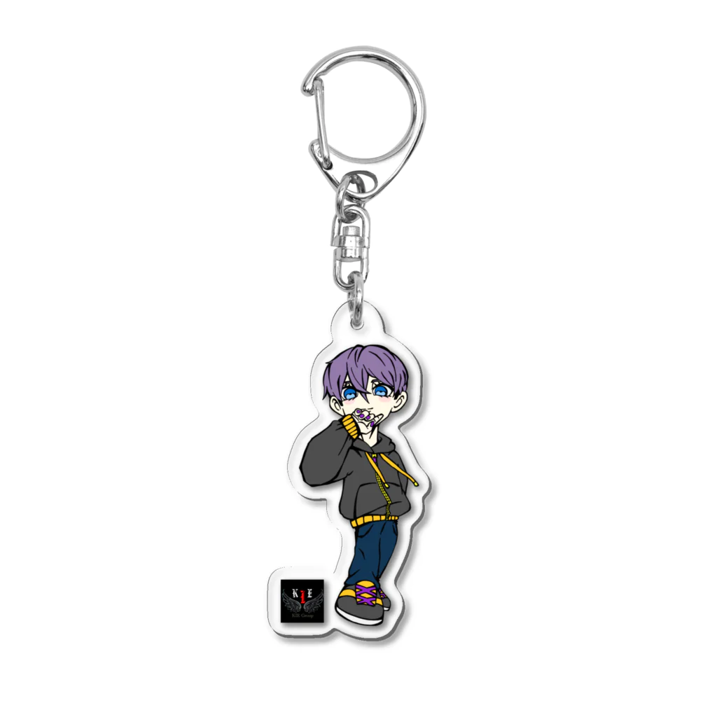 KIEGroup【official】のKIEさつまちゃん(カフェオレ) Acrylic Key Chain