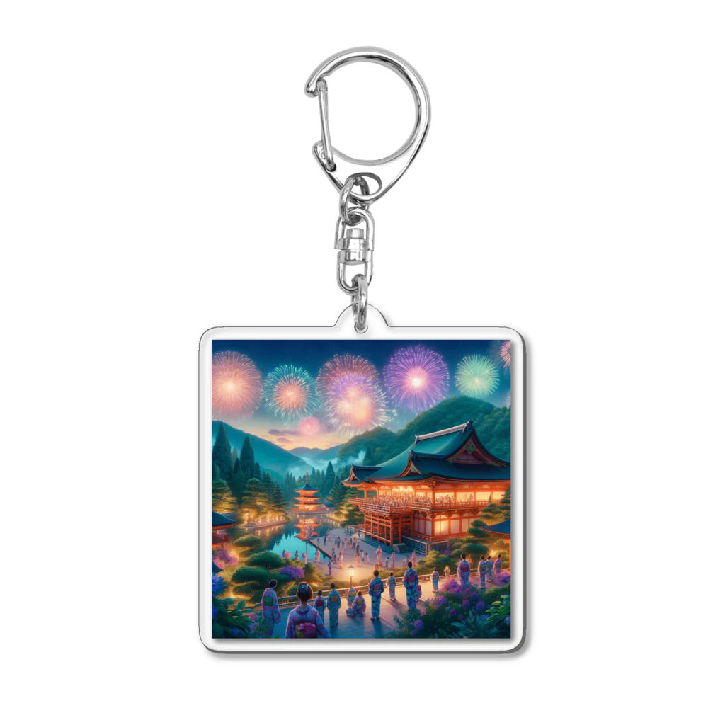 shunpei21の花火 Acrylic Key Chain