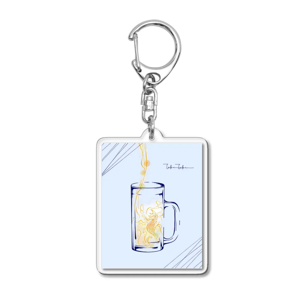 jiyujin_seisakusyoのオリジナルK -tokutokuシリーズ シーホース Acrylic Key Chain