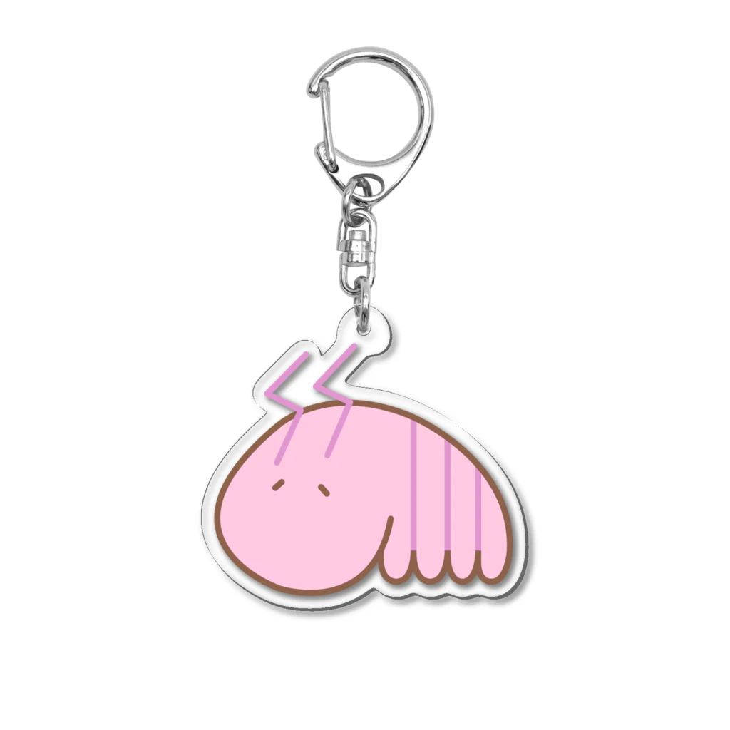 So湖いらの「湖底珍獣☆ビワのコ」 ダイカットアクリルキーホルダー Acrylic Key Chain