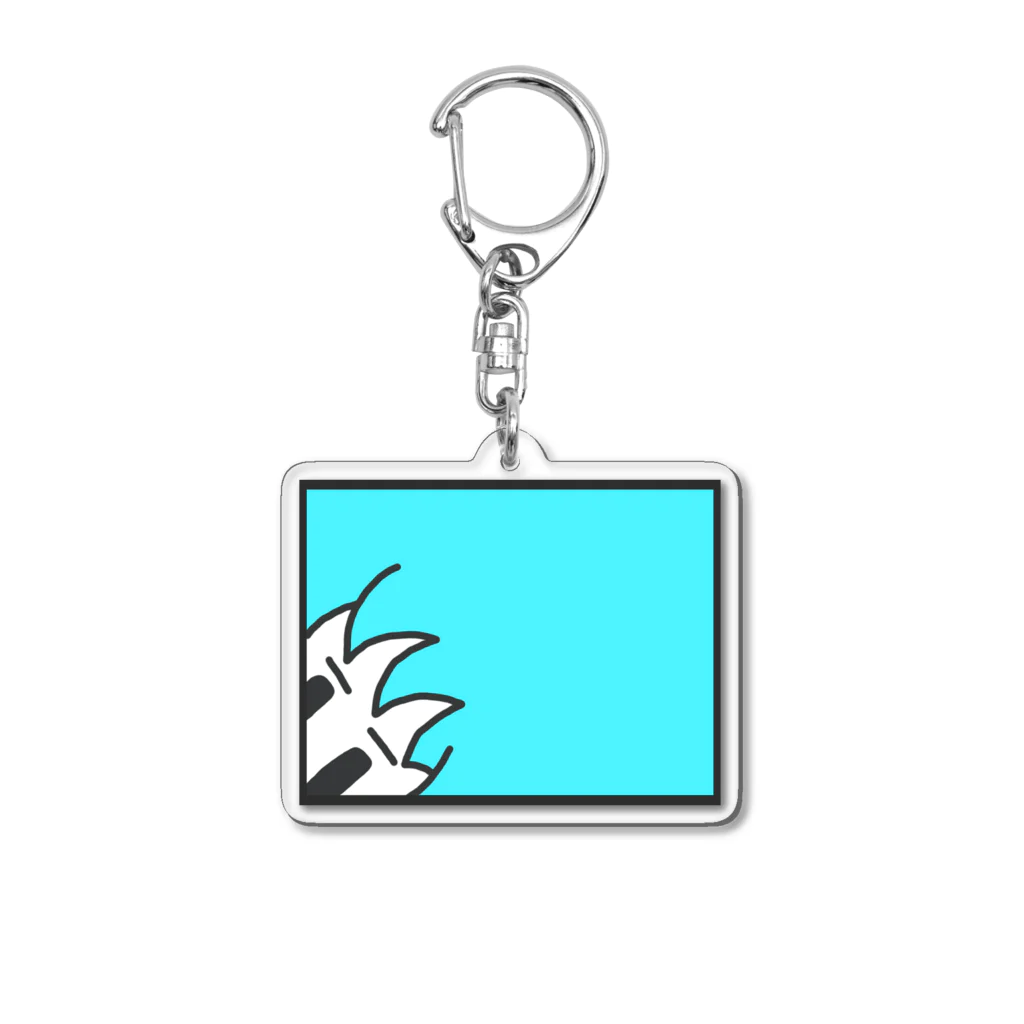 『シャイガール・シャイボーイ』SHOPのシャイガール・シャイボーイ（ターコイズ） Acrylic Key Chain