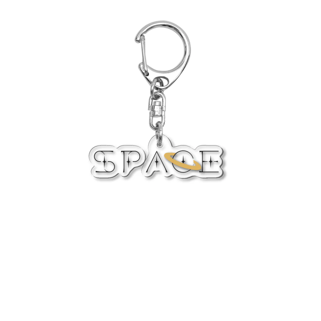 MinasocoのSPACE Acrylic Key Chain