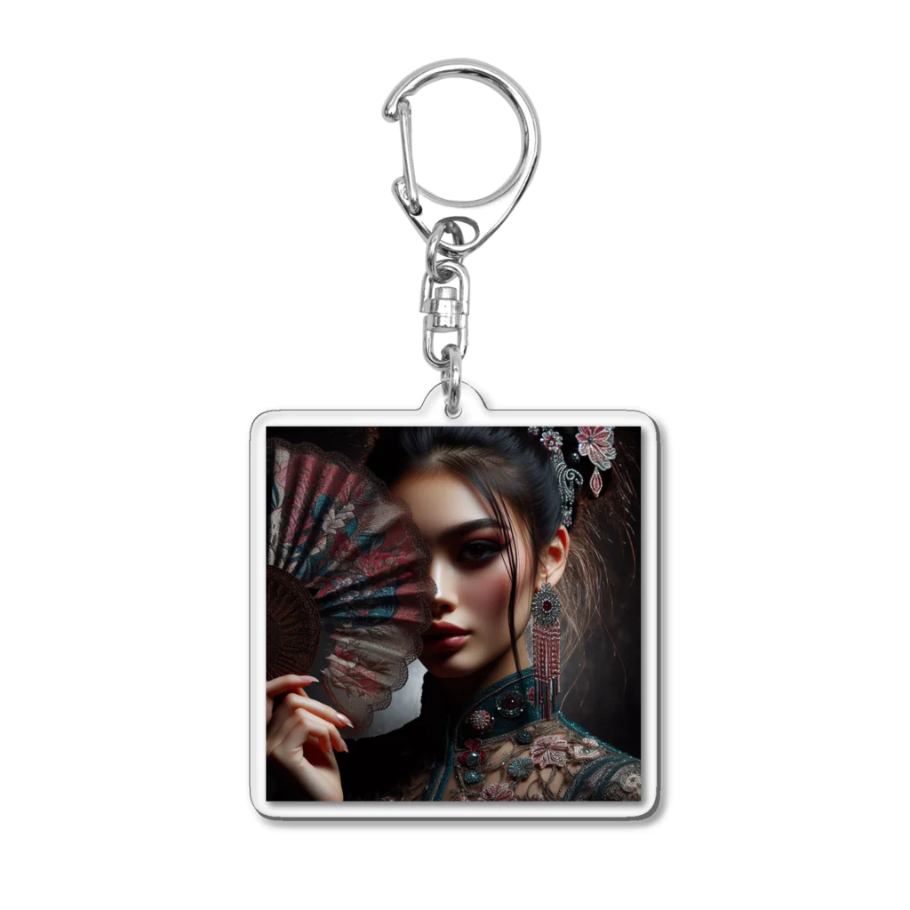 ティクタクとSORAの物語の美 Acrylic Key Chain