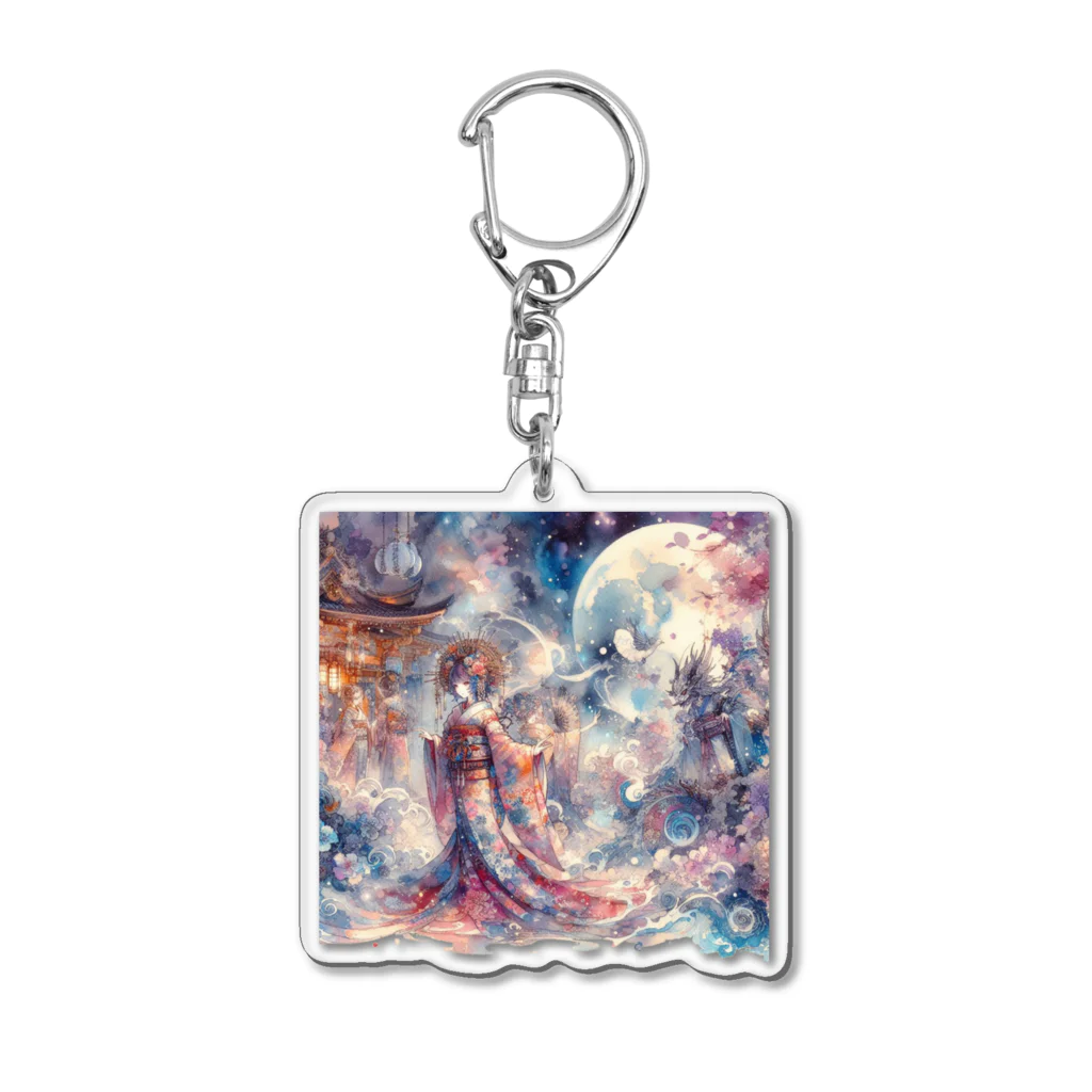 momonekokoの魅惑の天女 Acrylic Key Chain