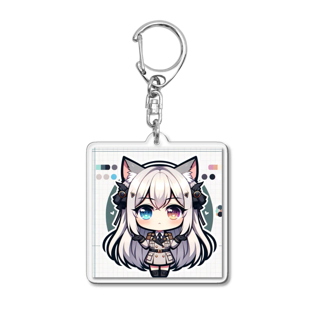 あんこのみか（二頭身） Acrylic Key Chain