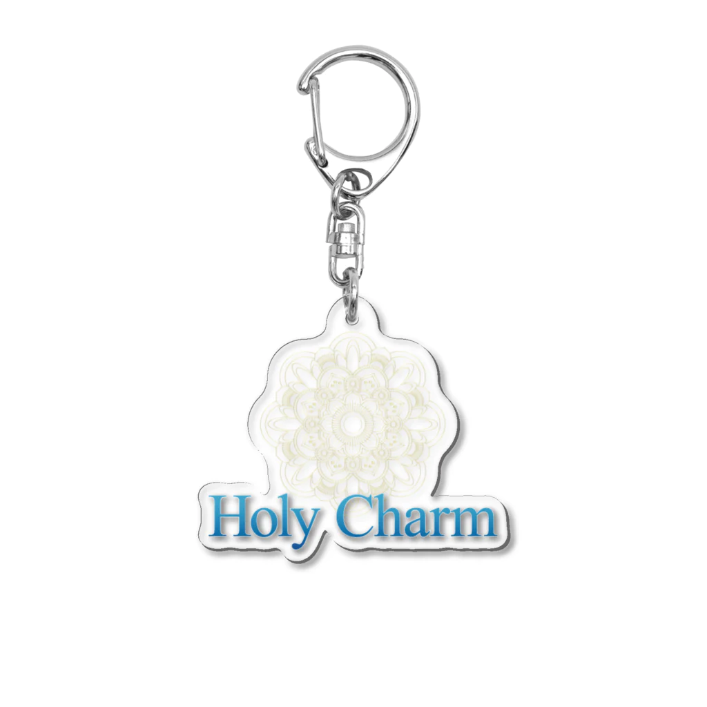 魔女の道具屋さん HolyCharmの曼荼羅ロゴ Acrylic Key Chain