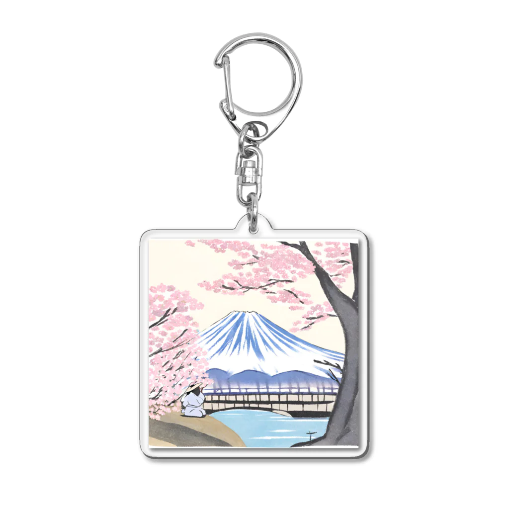 DAIKINGの富士ザクラ Acrylic Key Chain