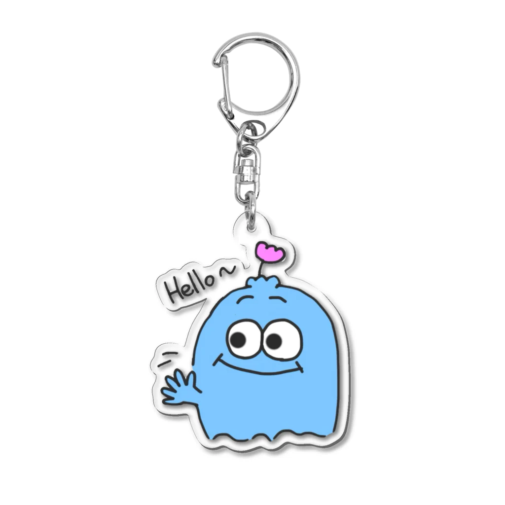 AnkoropiのニコぶるHello Acrylic Key Chain