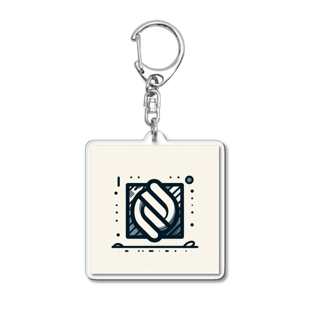 myojinのオリジナルパターン Acrylic Key Chain