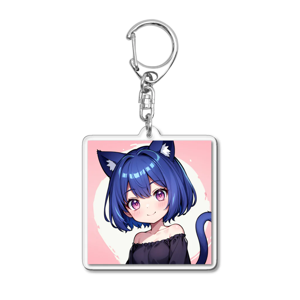 coco のcat girl Acrylic Key Chain