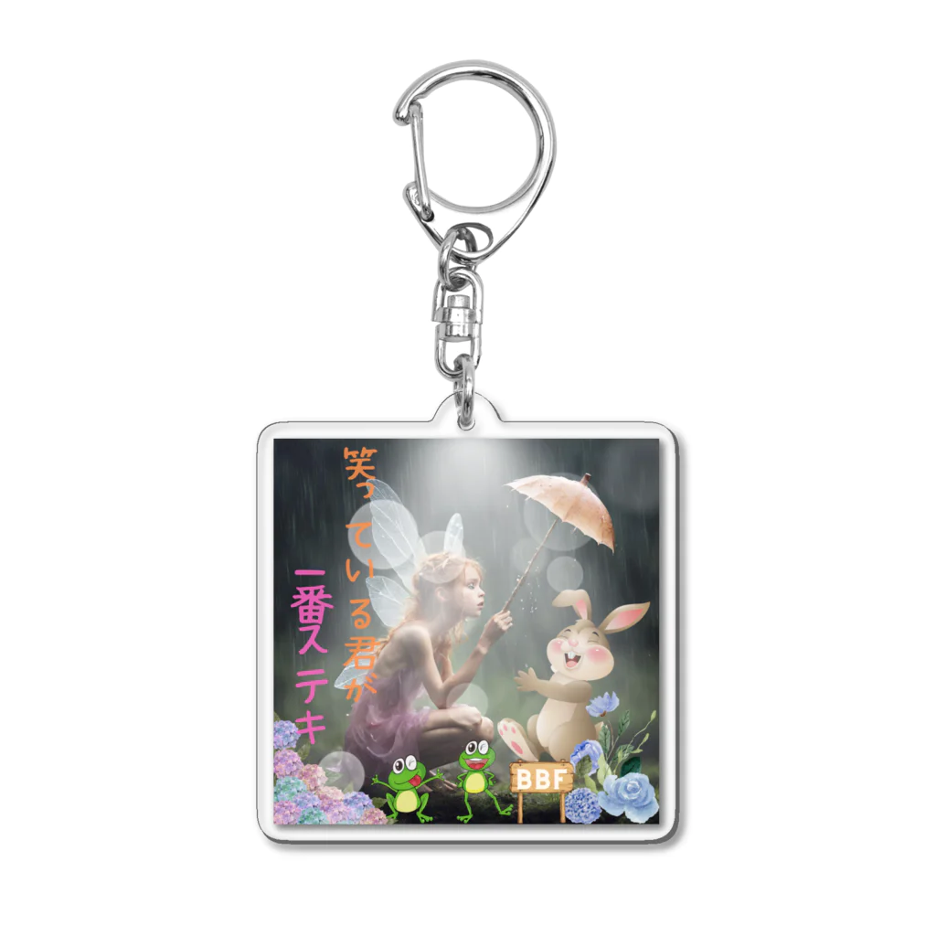 bigbamboofamilyのbigbamboofamily Acrylic Key Chain