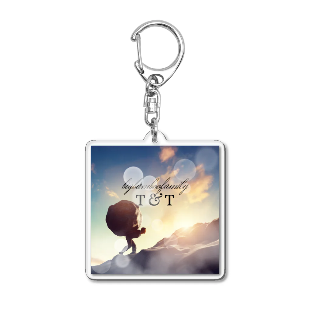 bigbamboofamilyのbigbamboofamily Acrylic Key Chain