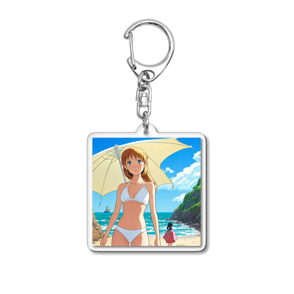 限界オタクの新境地の水波ルミナ Acrylic Key Chain