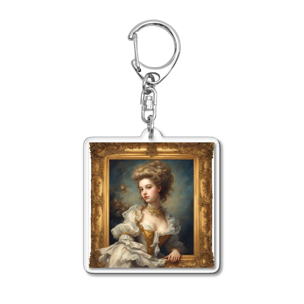 MUROの絵画には収まらない美しさ Acrylic Key Chain