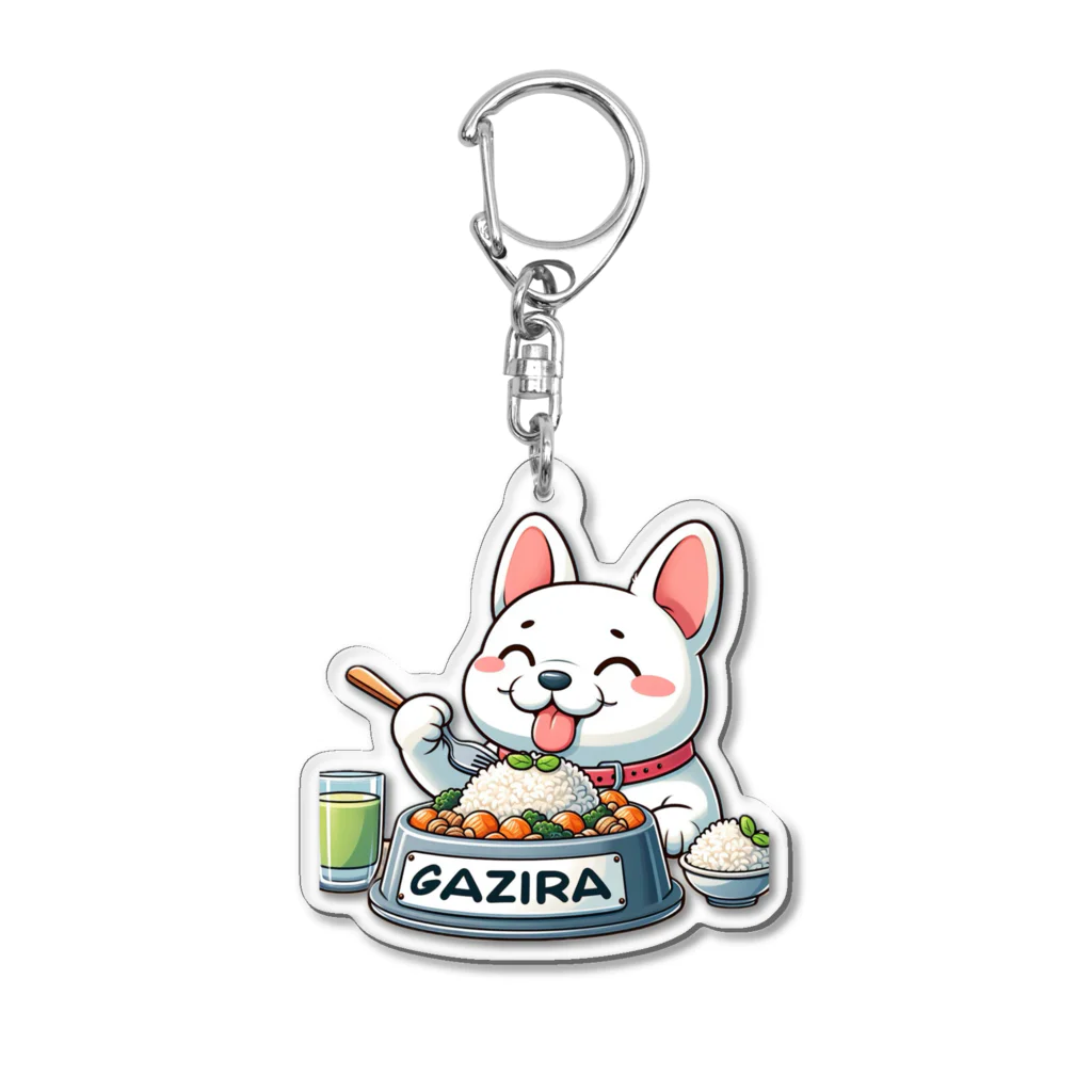 こはちゃんのがじら Acrylic Key Chain