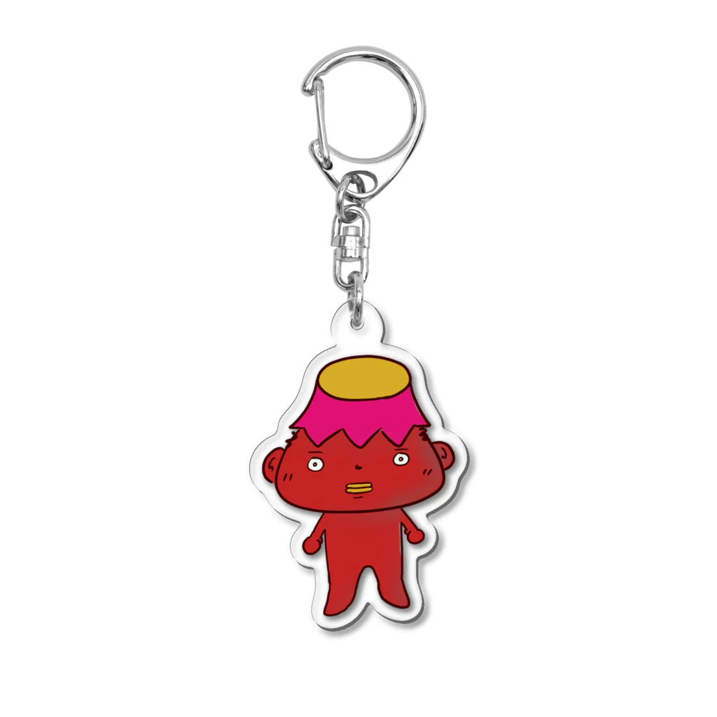 SUKI_KAPPA_STOREのアカカッパ Acrylic Key Chain